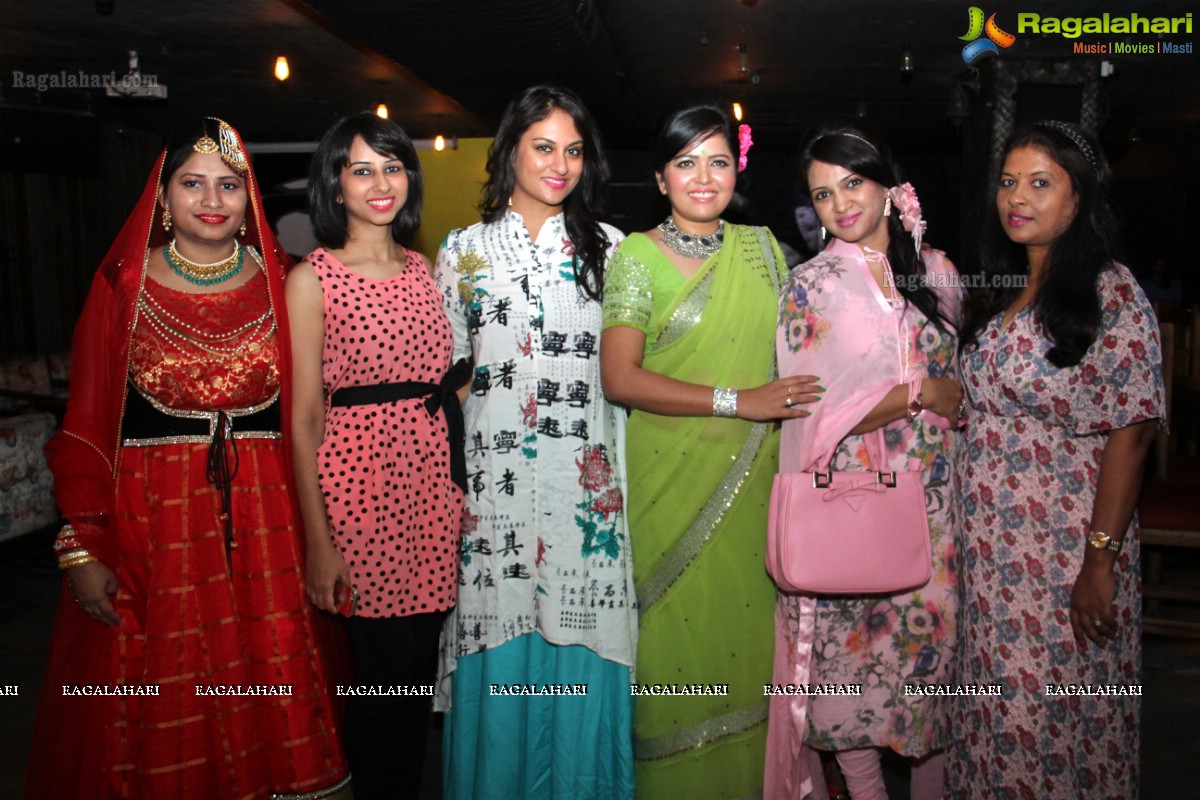 Femmis 60's Beauties Theme Party at The Bakkyard Hitech City, Hyderabad