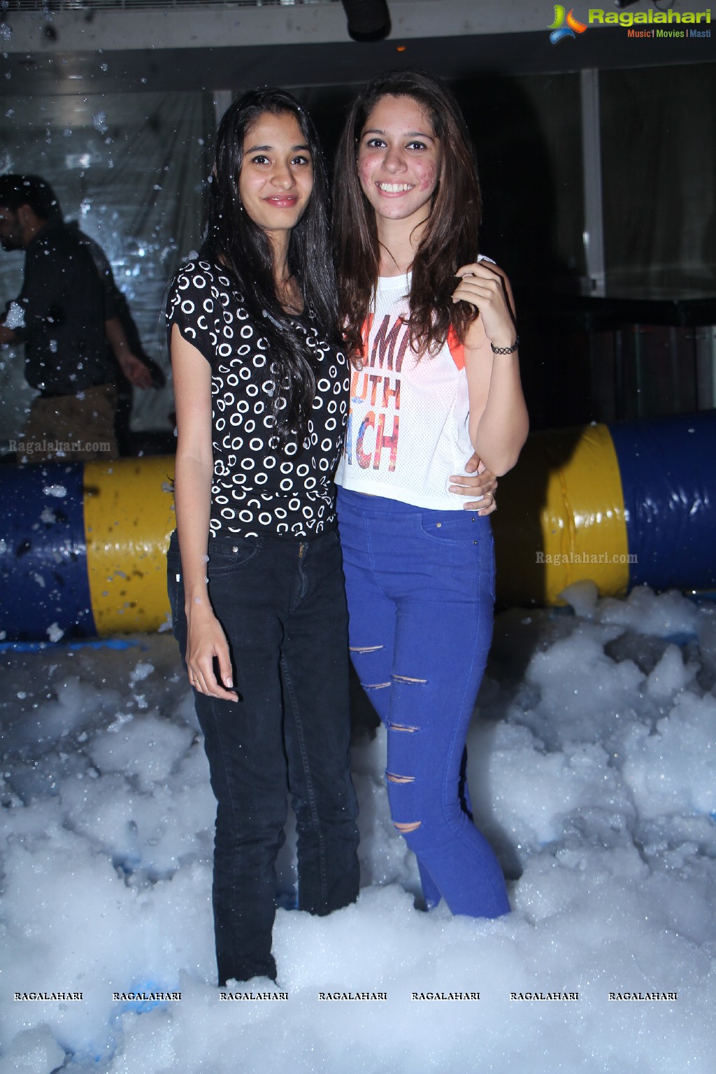 Foam Party at Hyderabad Club Republic