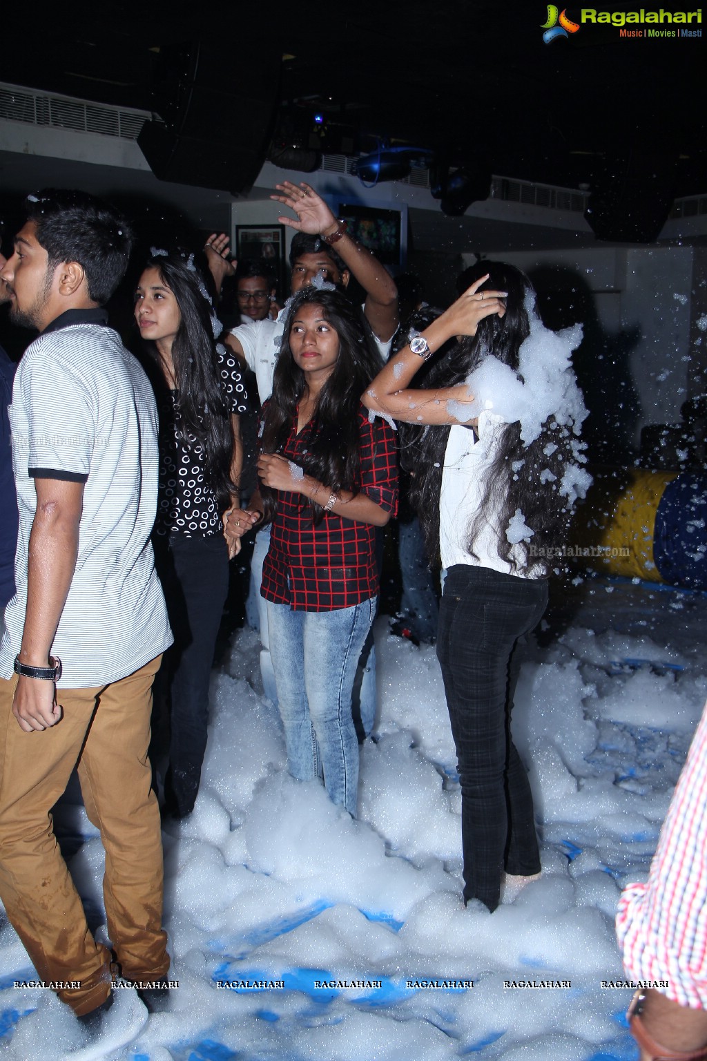 Foam Party at Hyderabad Club Republic
