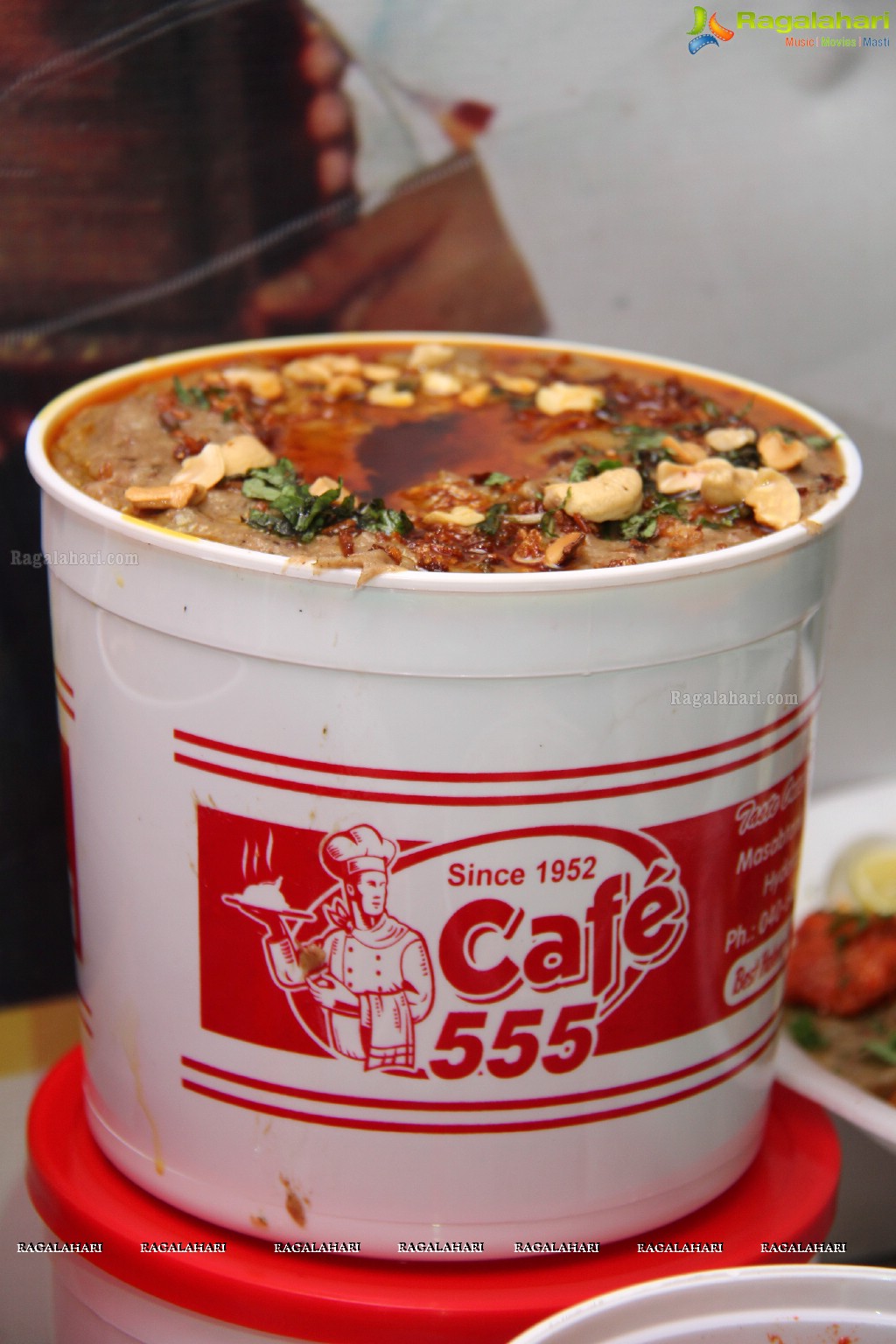 Launch of Season's Special Haleem at Cafe 555, Hyderabad