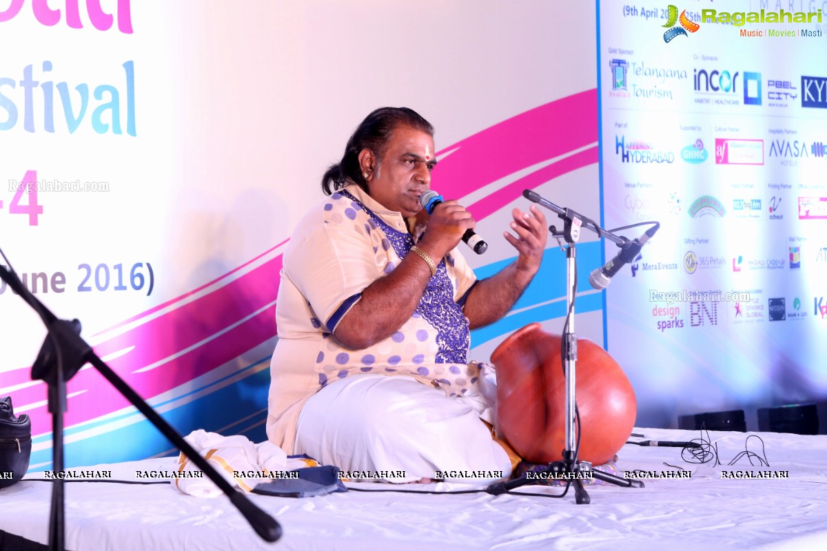 Heartbeat Fusion by Dr. Ghatam Karthick at Hyderabad Art Festival 2016