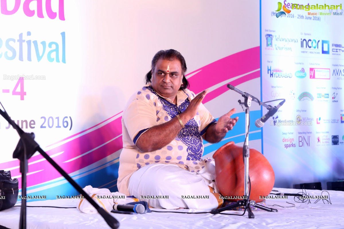 Heartbeat Fusion by Dr. Ghatam Karthick at Hyderabad Art Festival 2016