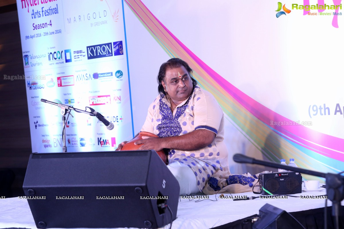 Heartbeat Fusion by Dr. Ghatam Karthick at Hyderabad Art Festival 2016