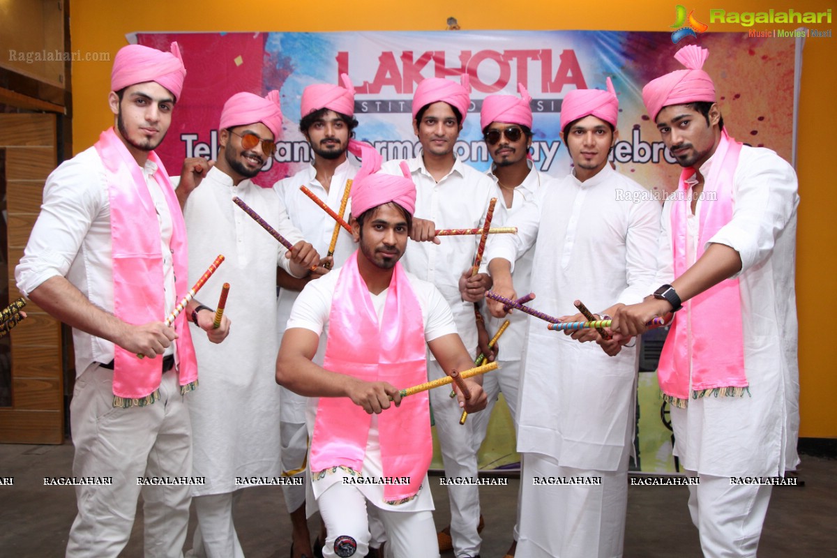 Lakhotia Institue Fashion Design Telangana Formation Day Celebrations