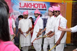 Lakhotia Institue Fashion Design Telangana Formation Day Cel