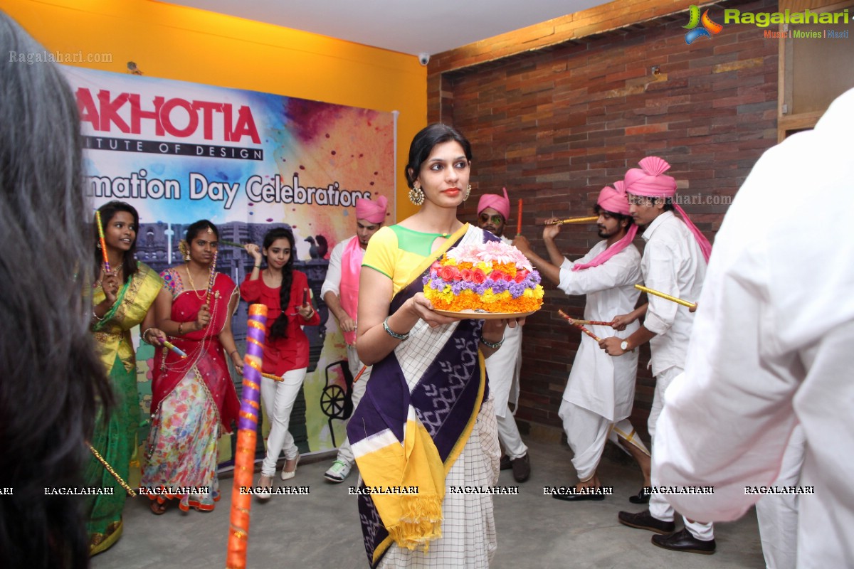 Lakhotia Institue Fashion Design Telangana Formation Day Celebrations