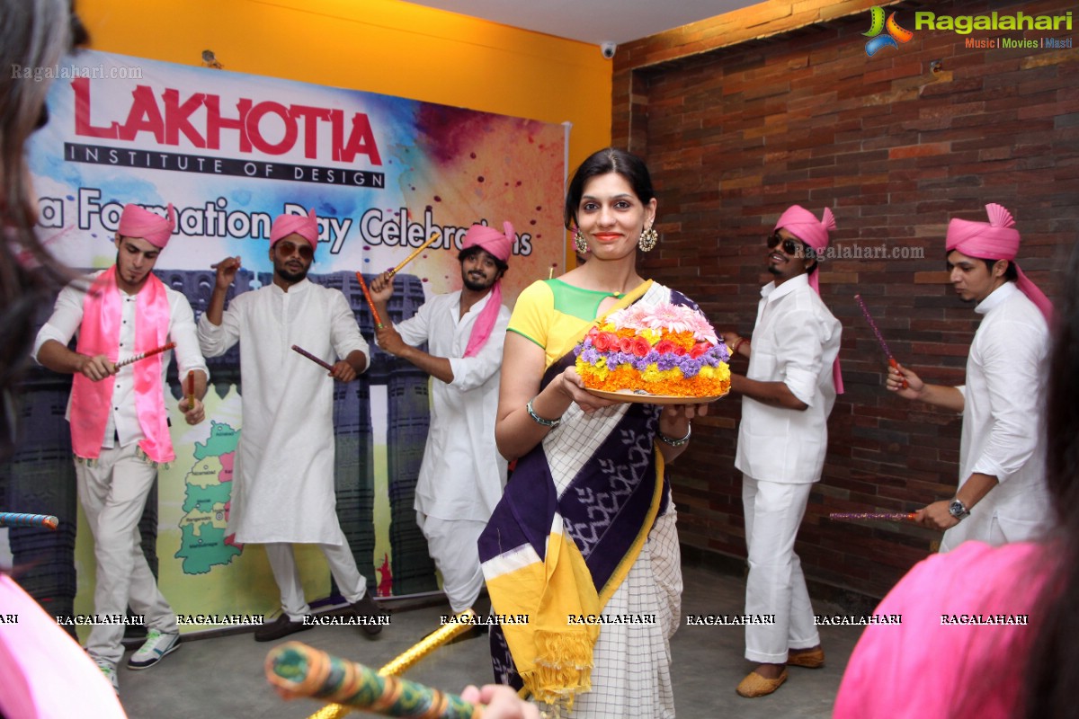 Lakhotia Institue Fashion Design Telangana Formation Day Celebrations