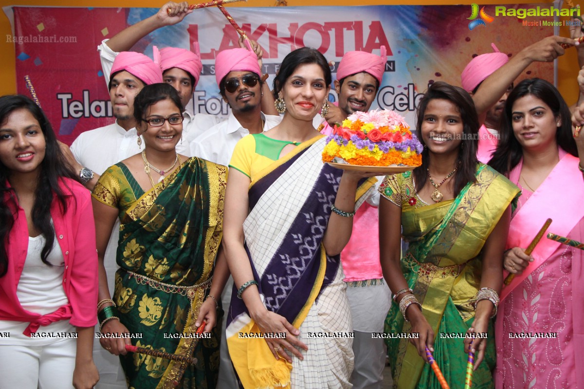 Lakhotia Institue Fashion Design Telangana Formation Day Celebrations