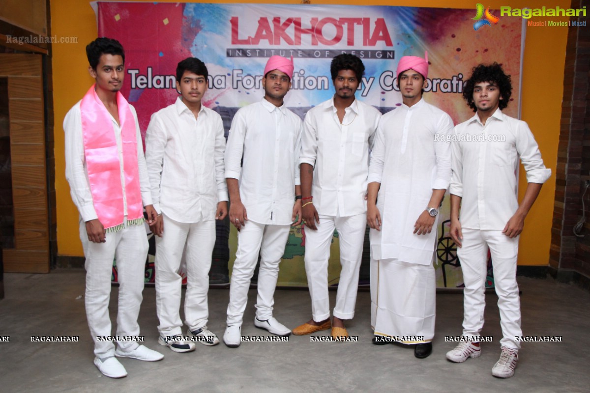 Lakhotia Institue Fashion Design Telangana Formation Day Celebrations