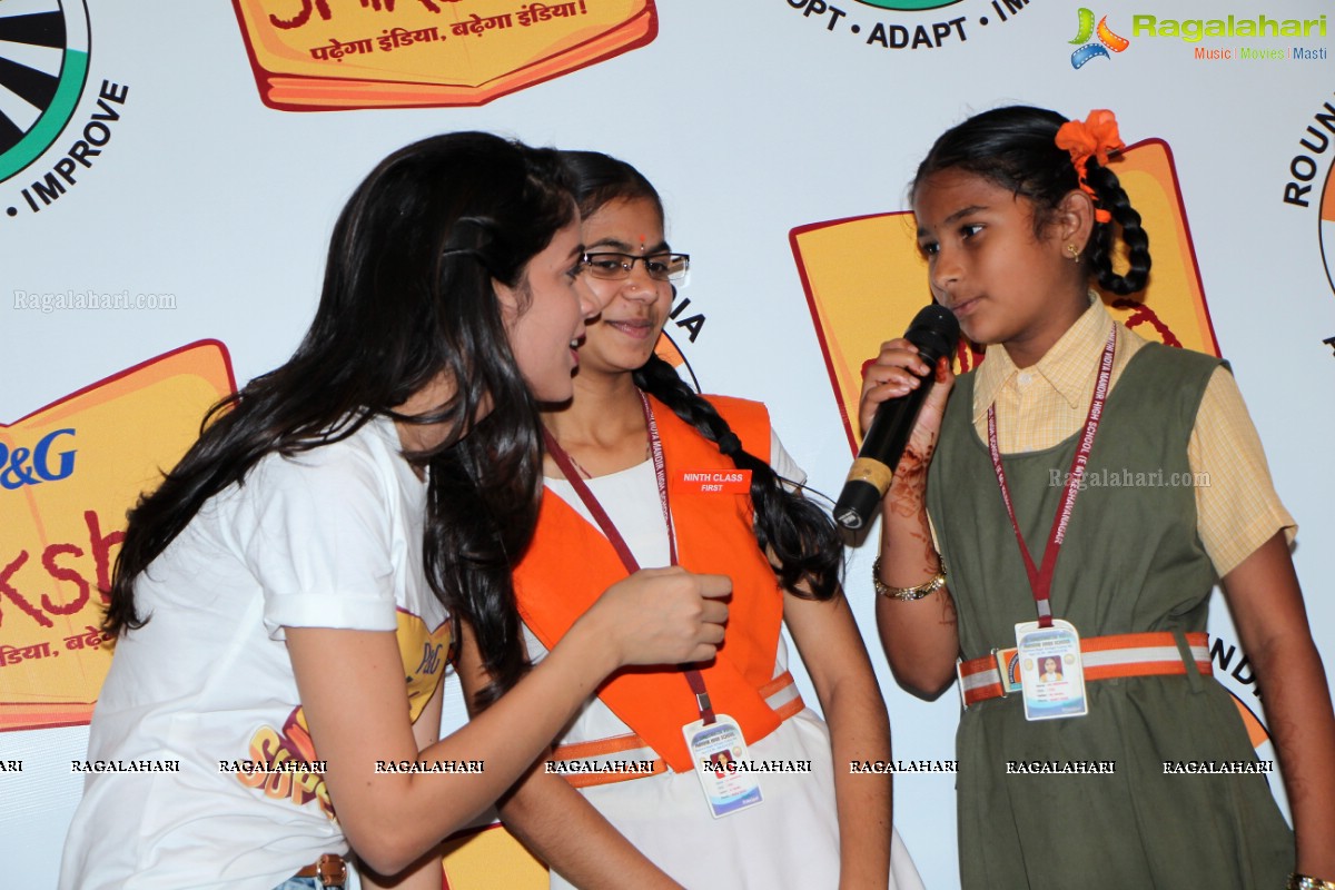 Lavanya Tripathi at P&G Shiksha Event, Hyderabad