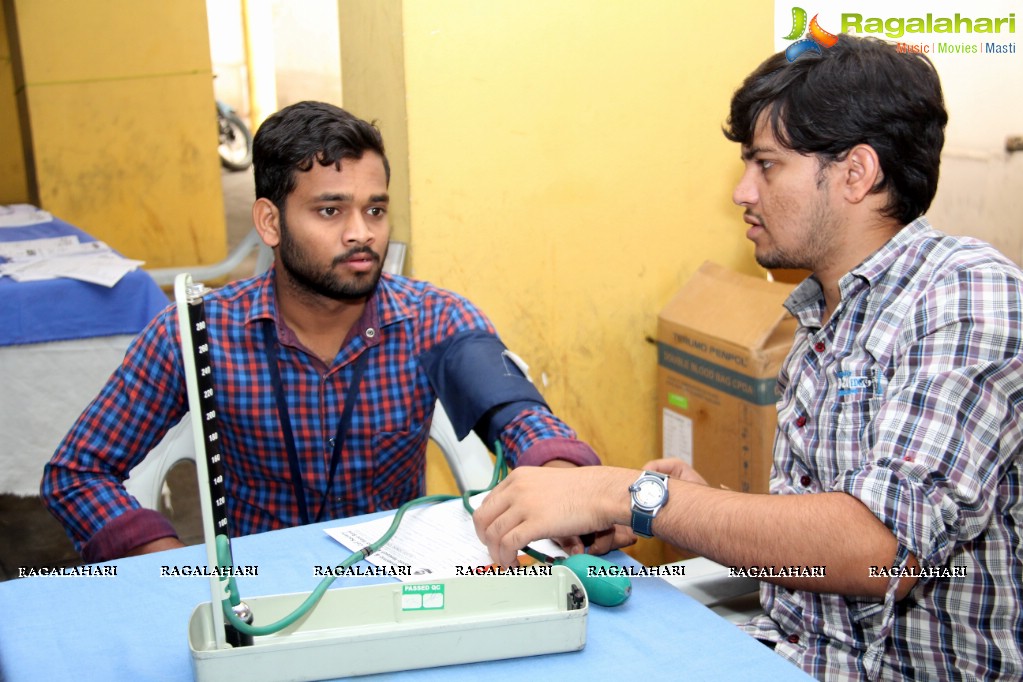 Mebaz - Employees Blood Donation Camp, Begumpet, Hyderabad