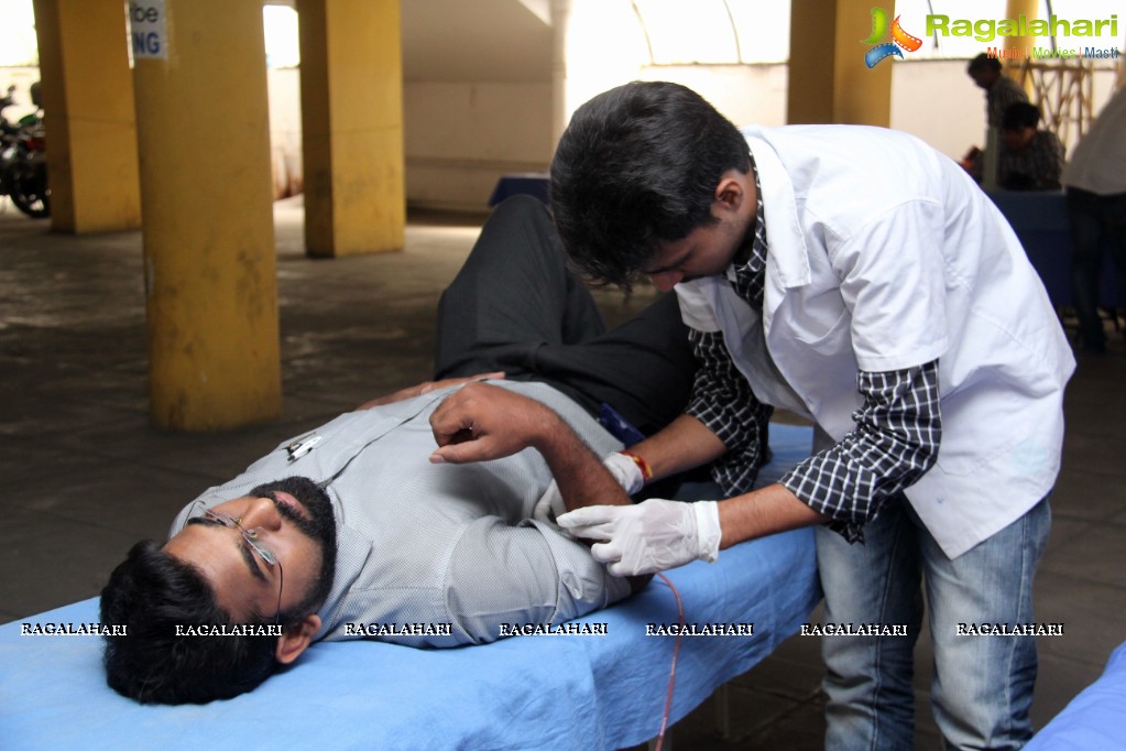 Mebaz - Employees Blood Donation Camp, Begumpet, Hyderabad