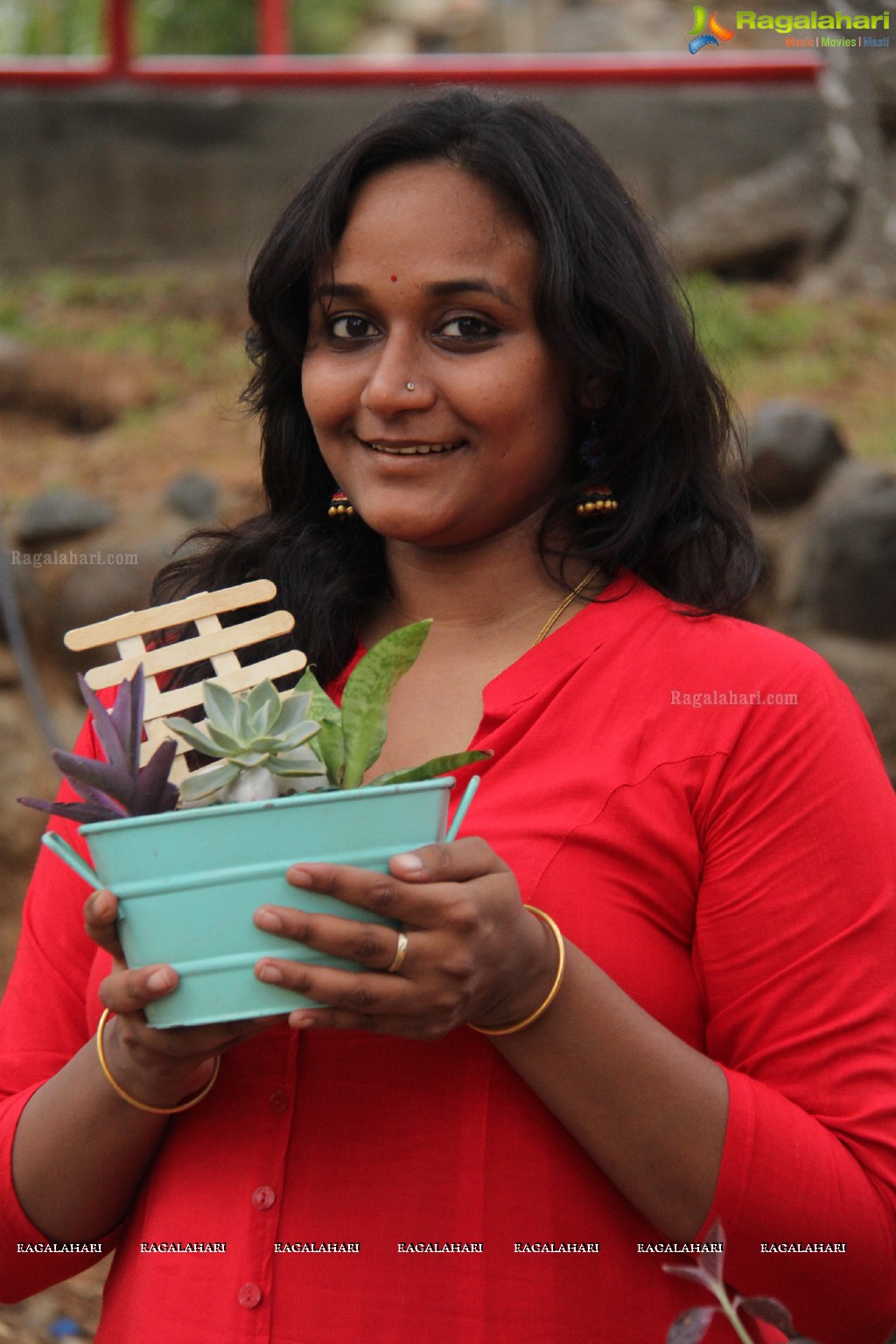 Free Distribution of Plants, Exhibition cum Sale Of Miniature Gardens at Birla Planetarium Hyderabad