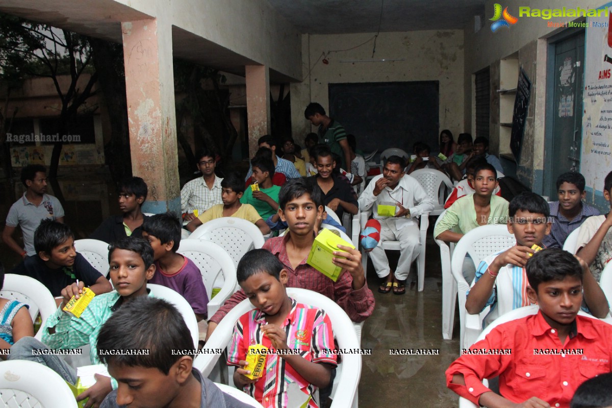 Mohib Baig Birthday Celebrations with the Kids of Amanvedika School, Hyderabad