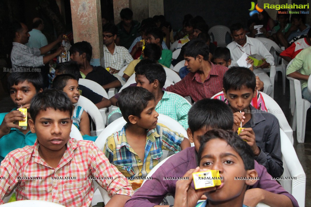 Mohib Baig Birthday Celebrations with the Kids of Amanvedika School, Hyderabad