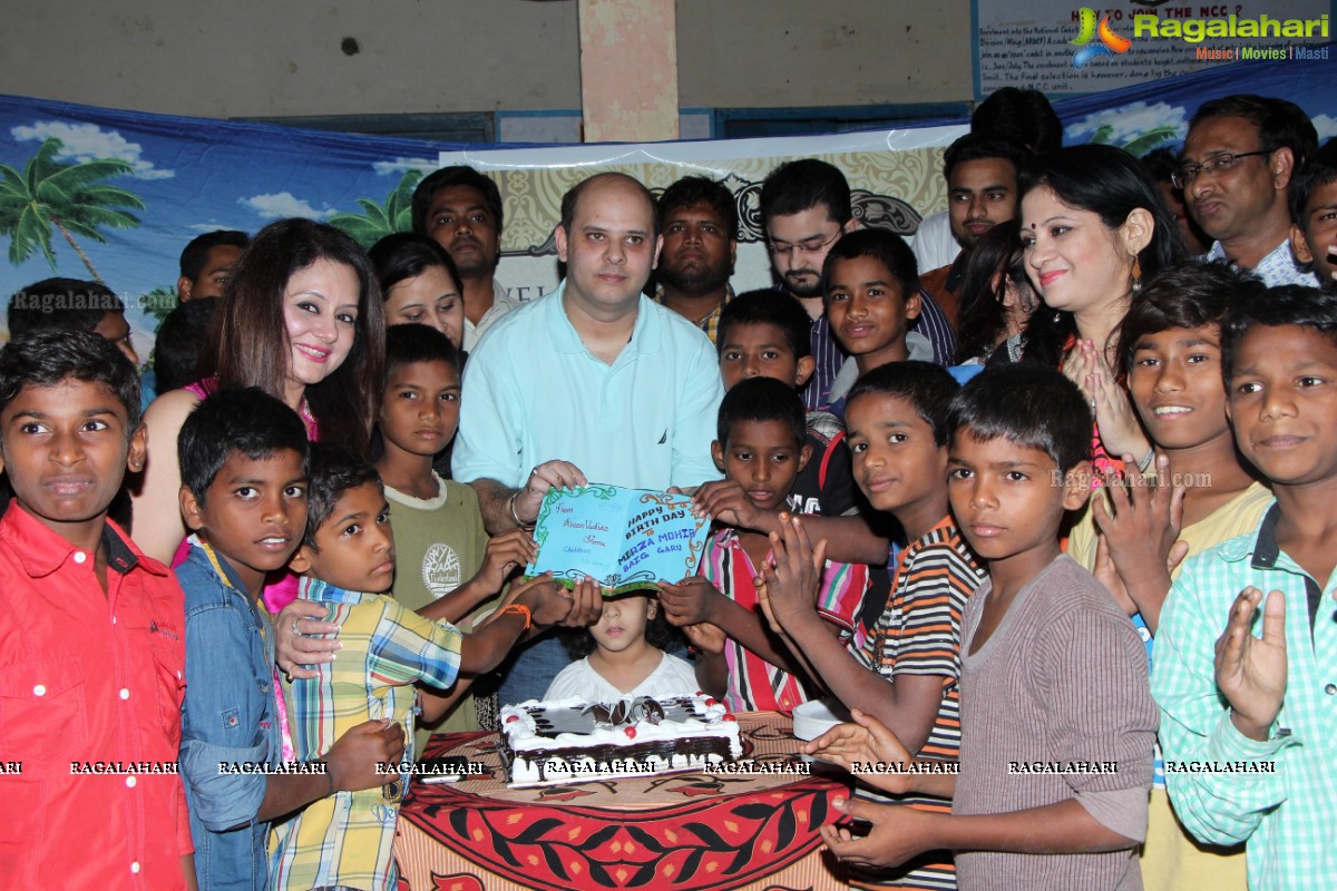 Mohib Baig Birthday Celebrations with the Kids of Amanvedika School, Hyderabad