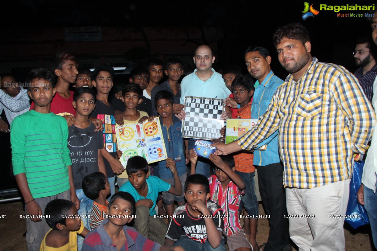 Mohib Baig Birthday Celebrations with the Kids of Amanvedika School, Hyderabad