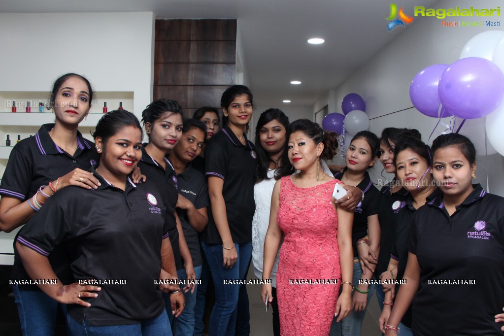 Sanjjanaa launches Naturals Salon and Spa at Kavuri Hills, Hyderabad