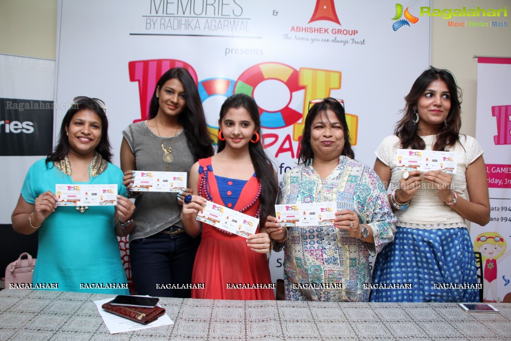 Curtain Raiser of Grand Pool Party for Parents and Kids by Radhika at Marks Media Centre Hyderabad