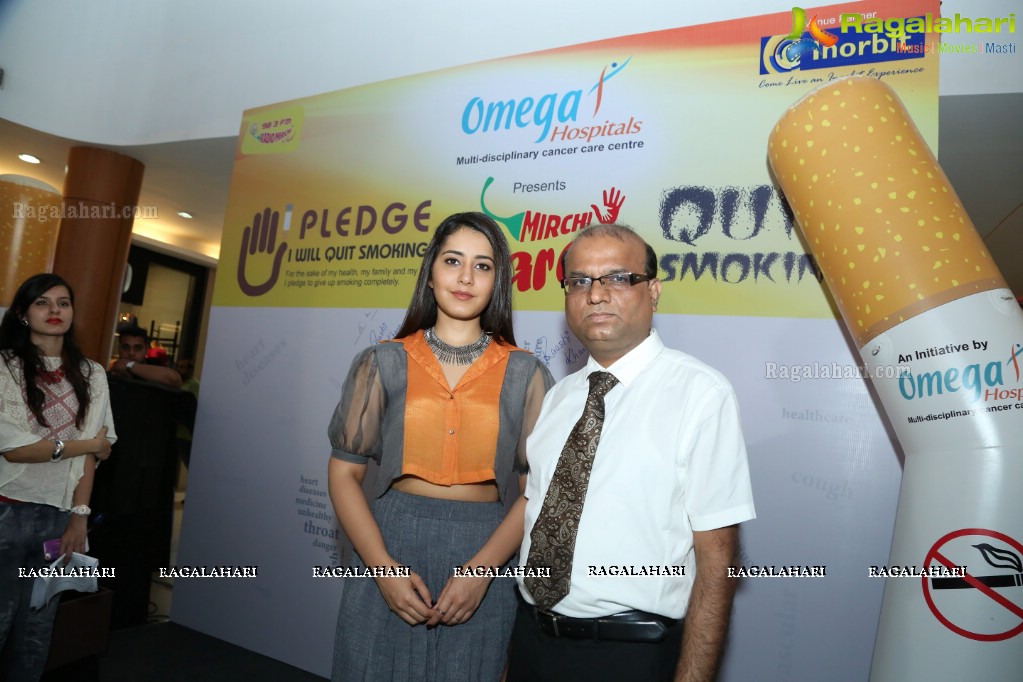 Raashi Khanna at Mirchi Cares - Quit Smoking Initiative in association with Omega Hospitals