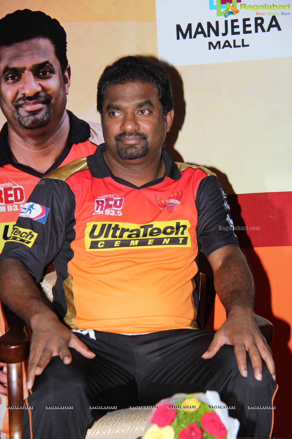 RED FM Meet and Greet Session with VVS Laxman and Muttiah Muralitharan at Manjeera Mall, Hyderabad