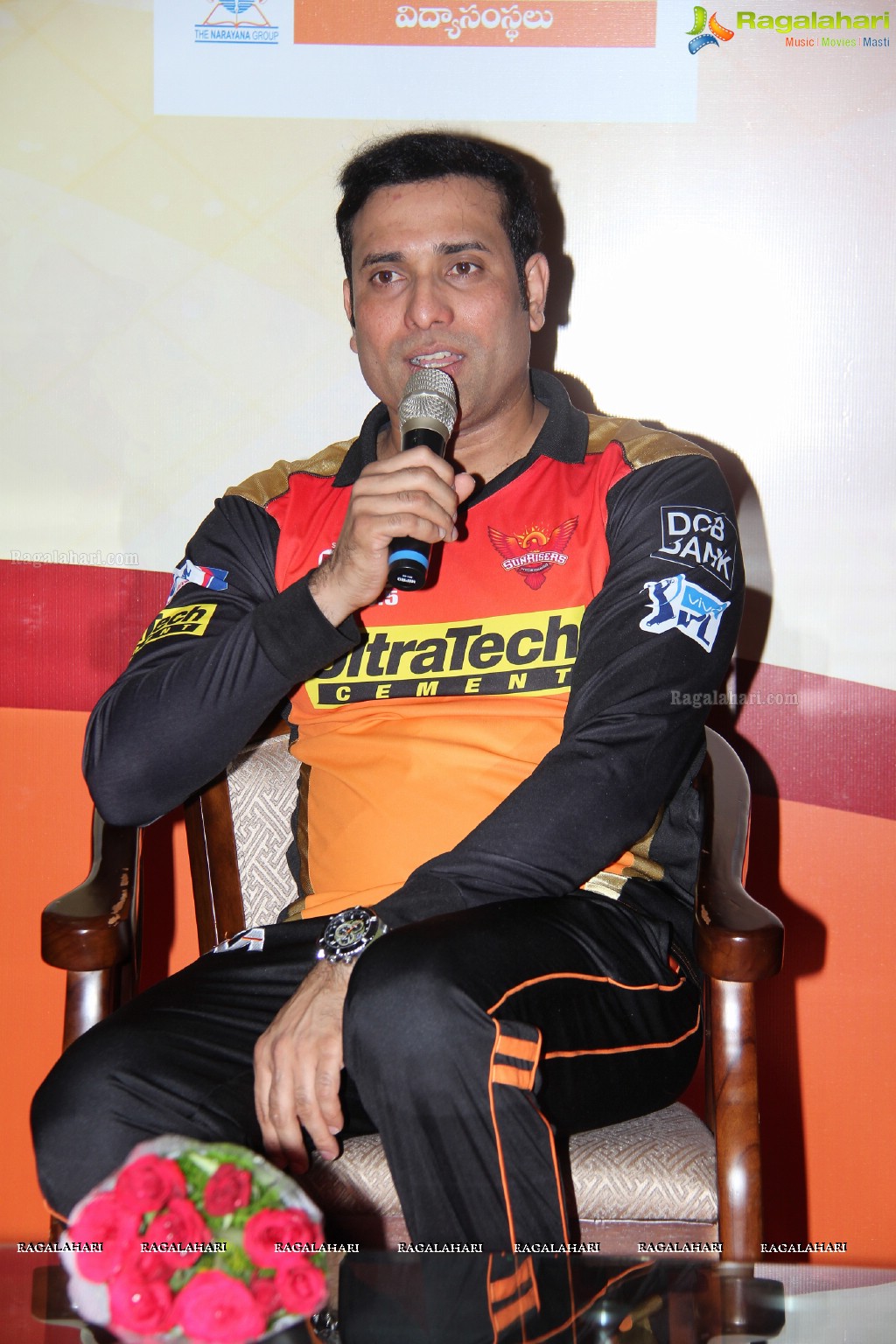 RED FM Meet and Greet Session with VVS Laxman and Muttiah Muralitharan at Manjeera Mall, Hyderabad