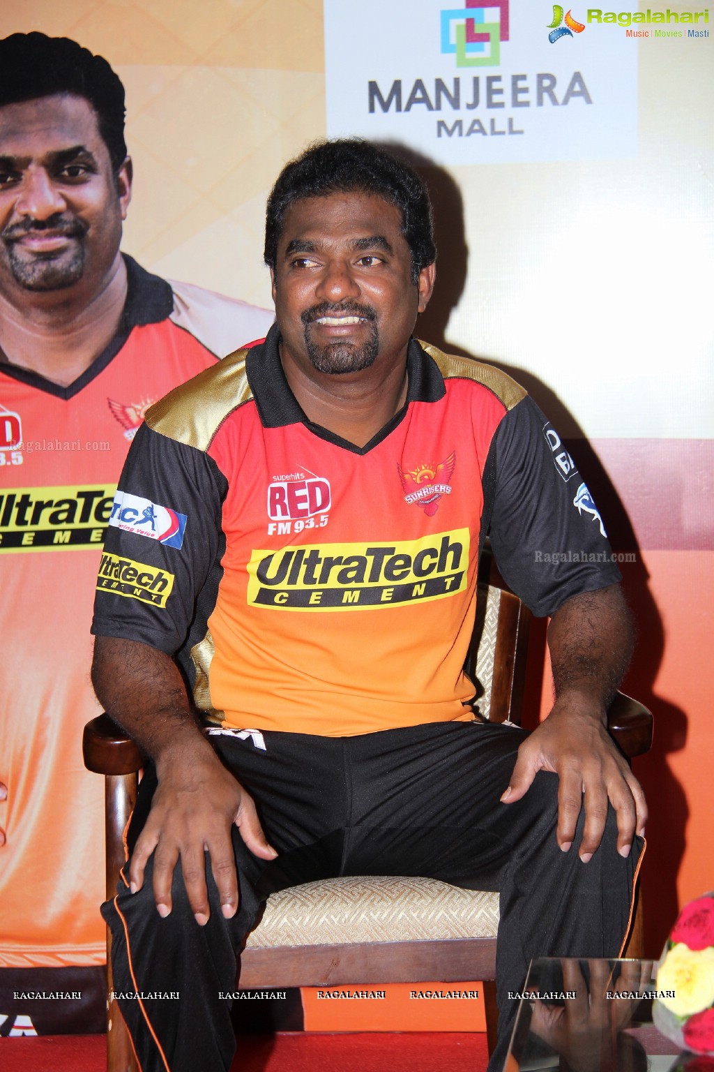 RED FM Meet and Greet Session with VVS Laxman and Muttiah Muralitharan at Manjeera Mall, Hyderabad