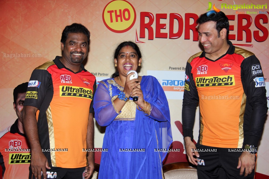 RED FM Meet and Greet Session with VVS Laxman and Muttiah Muralitharan at Manjeera Mall, Hyderabad