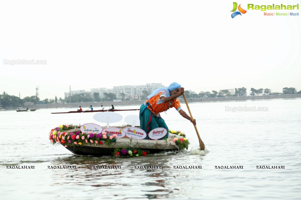 India's First Coracle Regatta (Putti Race) by Yacht Club of Hyderabad, Telangana Tourism