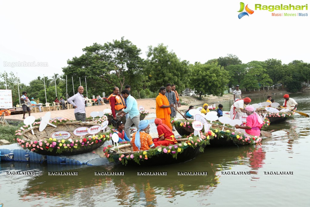 India's First Coracle Regatta (Putti Race) by Yacht Club of Hyderabad, Telangana Tourism