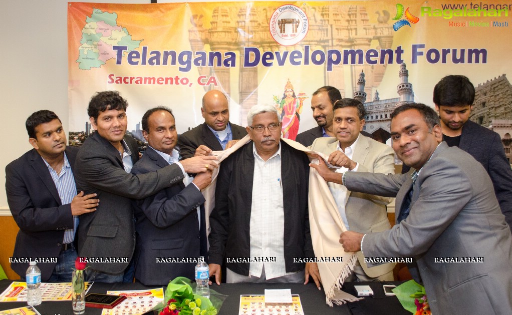 Prof. Kodandaram Inaugurates TDF New Chapter in Sacramento, CA