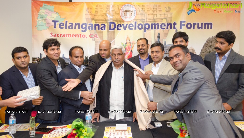 Prof. Kodandaram Inaugurates TDF New Chapter in Sacramento, CA