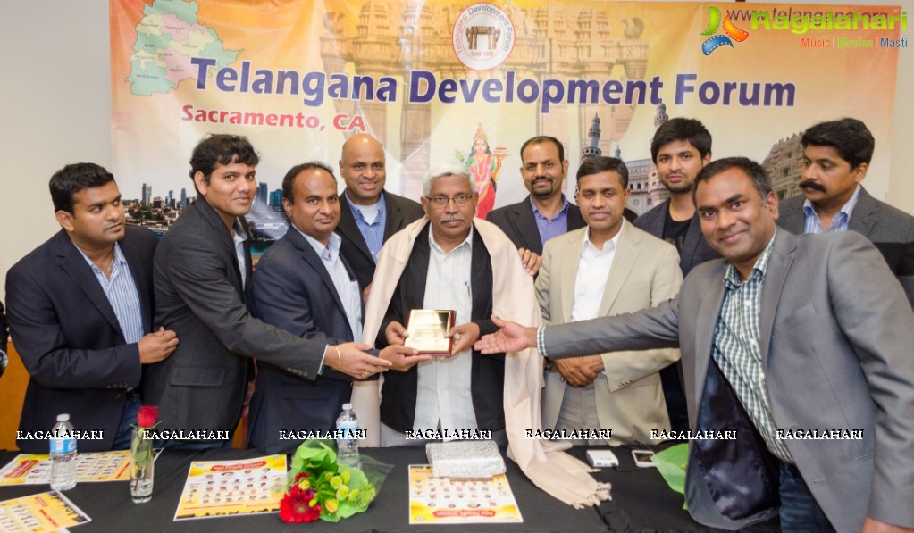 Prof. Kodandaram Inaugurates TDF New Chapter in Sacramento, CA