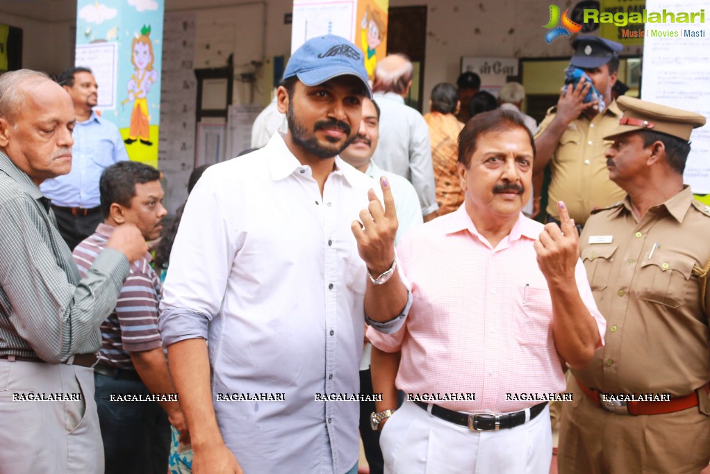 Celebs at Tamil Nadu Assembly Election 2016