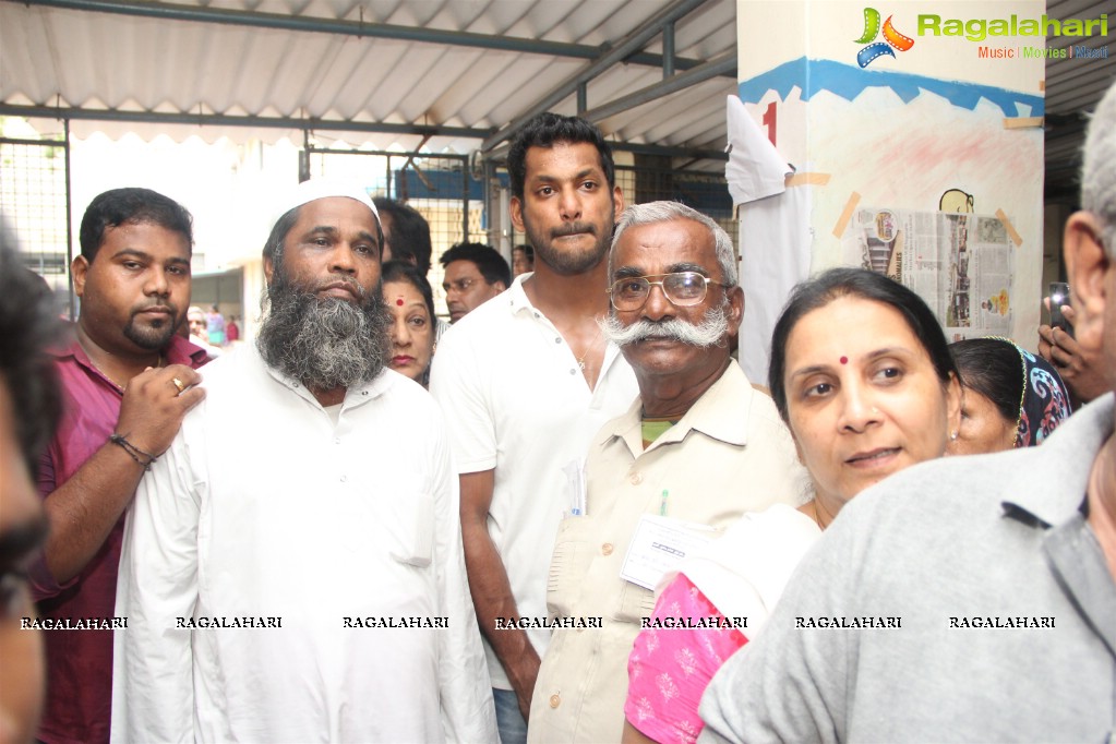 Celebs at Tamil Nadu Assembly Election 2016