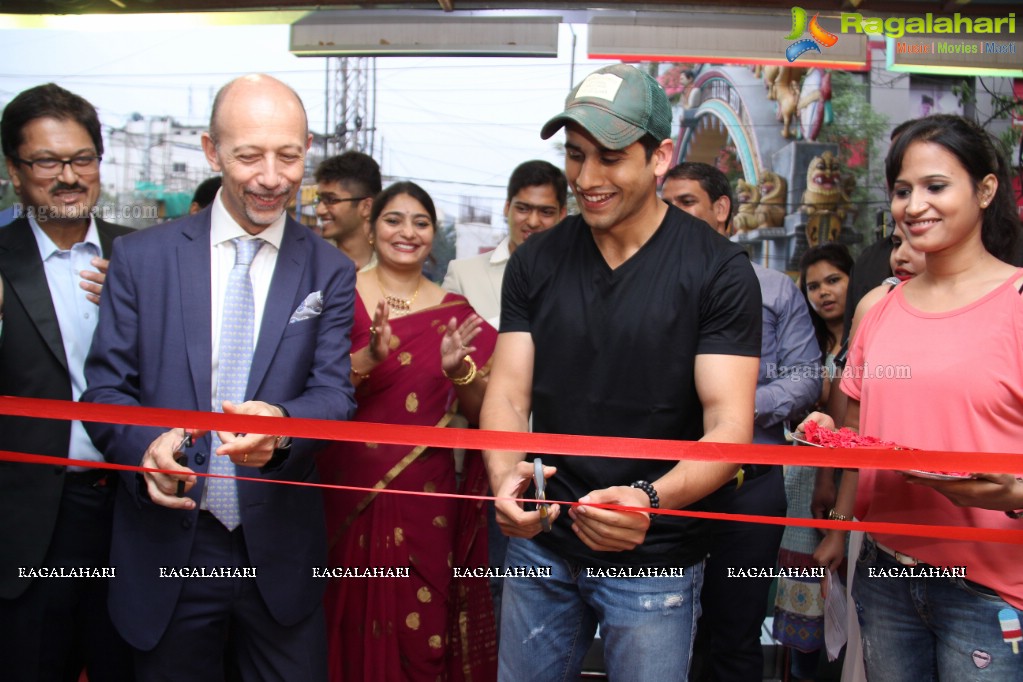 Naga Chaitanya launches The Motoplex at Jubilee Hills, Hyderabad