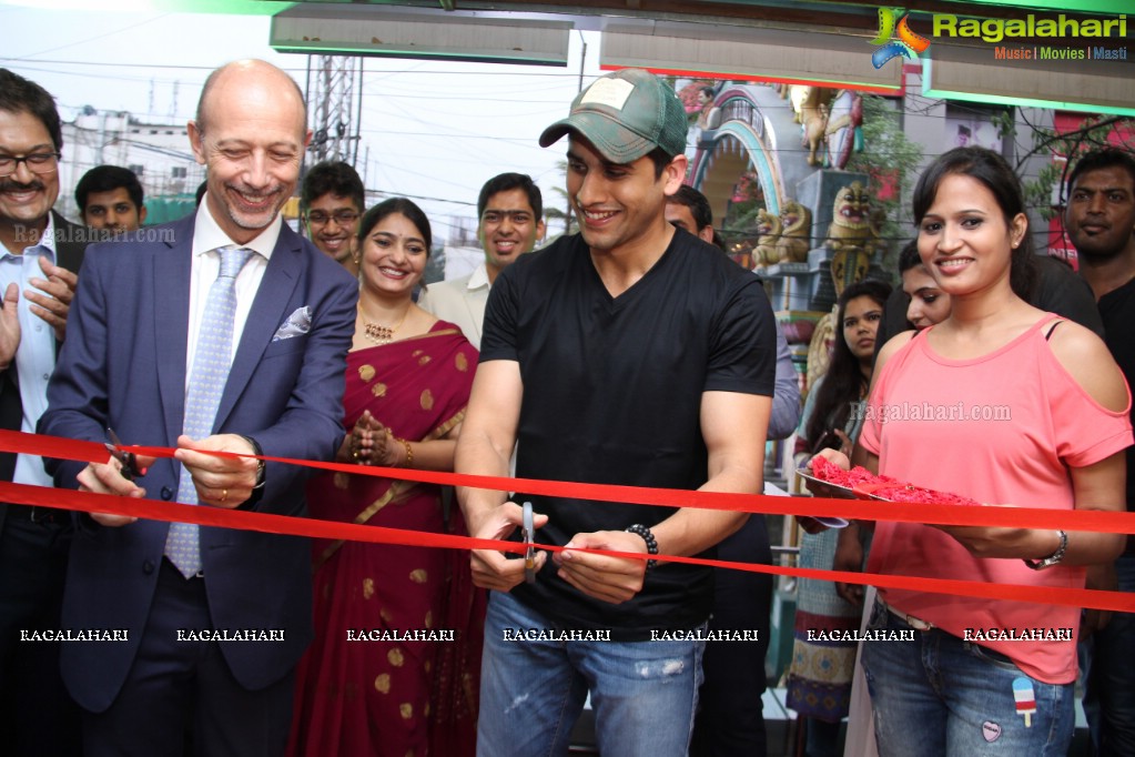 Naga Chaitanya launches The Motoplex at Jubilee Hills, Hyderabad