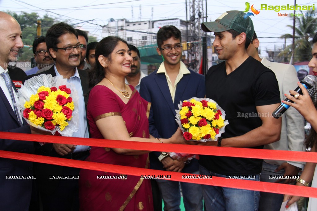 Naga Chaitanya launches The Motoplex at Jubilee Hills, Hyderabad