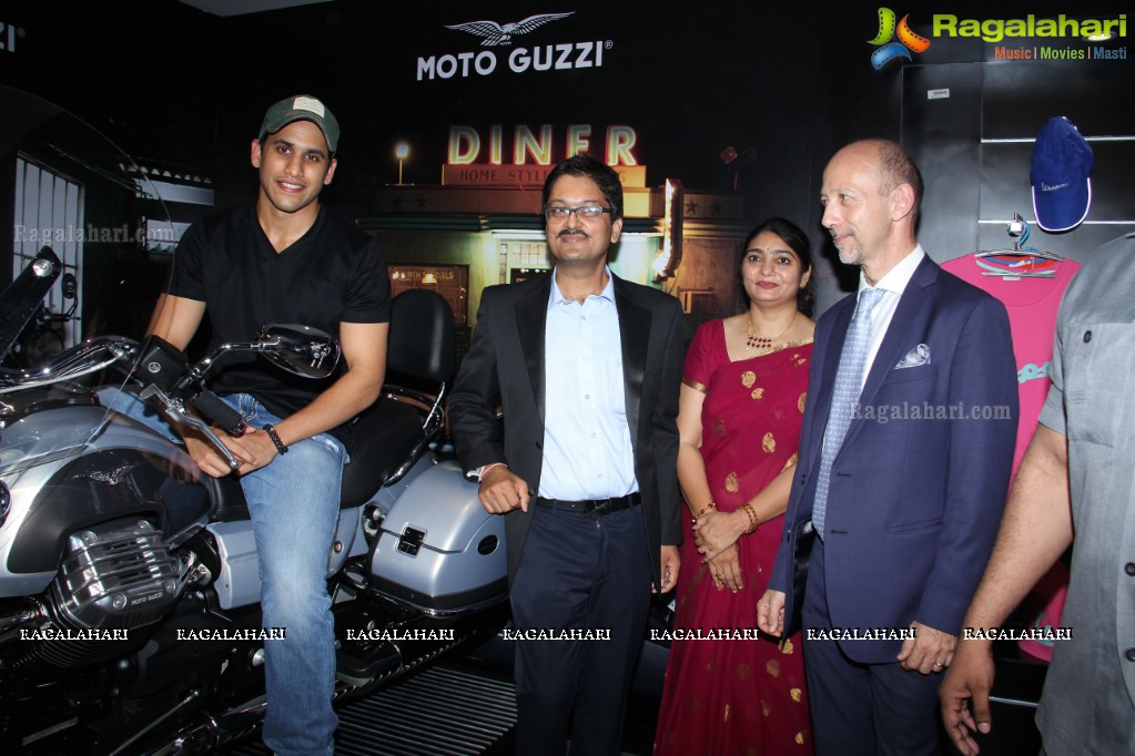 Naga Chaitanya launches The Motoplex at Jubilee Hills, Hyderabad