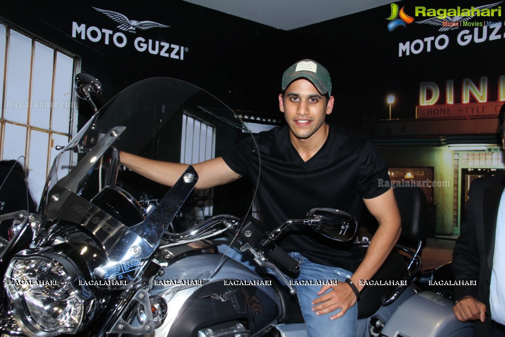 Naga Chaitanya launches The Motoplex at Jubilee Hills, Hyderabad