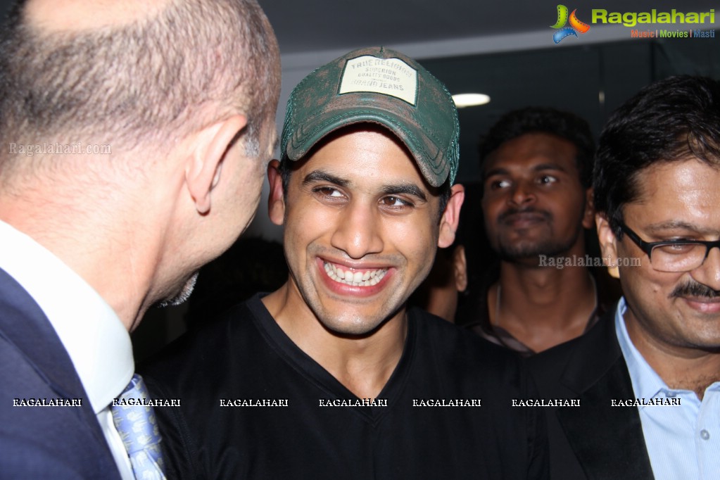 Naga Chaitanya launches The Motoplex at Jubilee Hills, Hyderabad