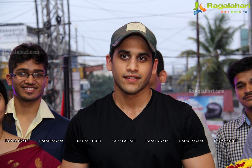 Naga Chaitanya launches The Motoplex at Jubilee Hills, Hyderabad