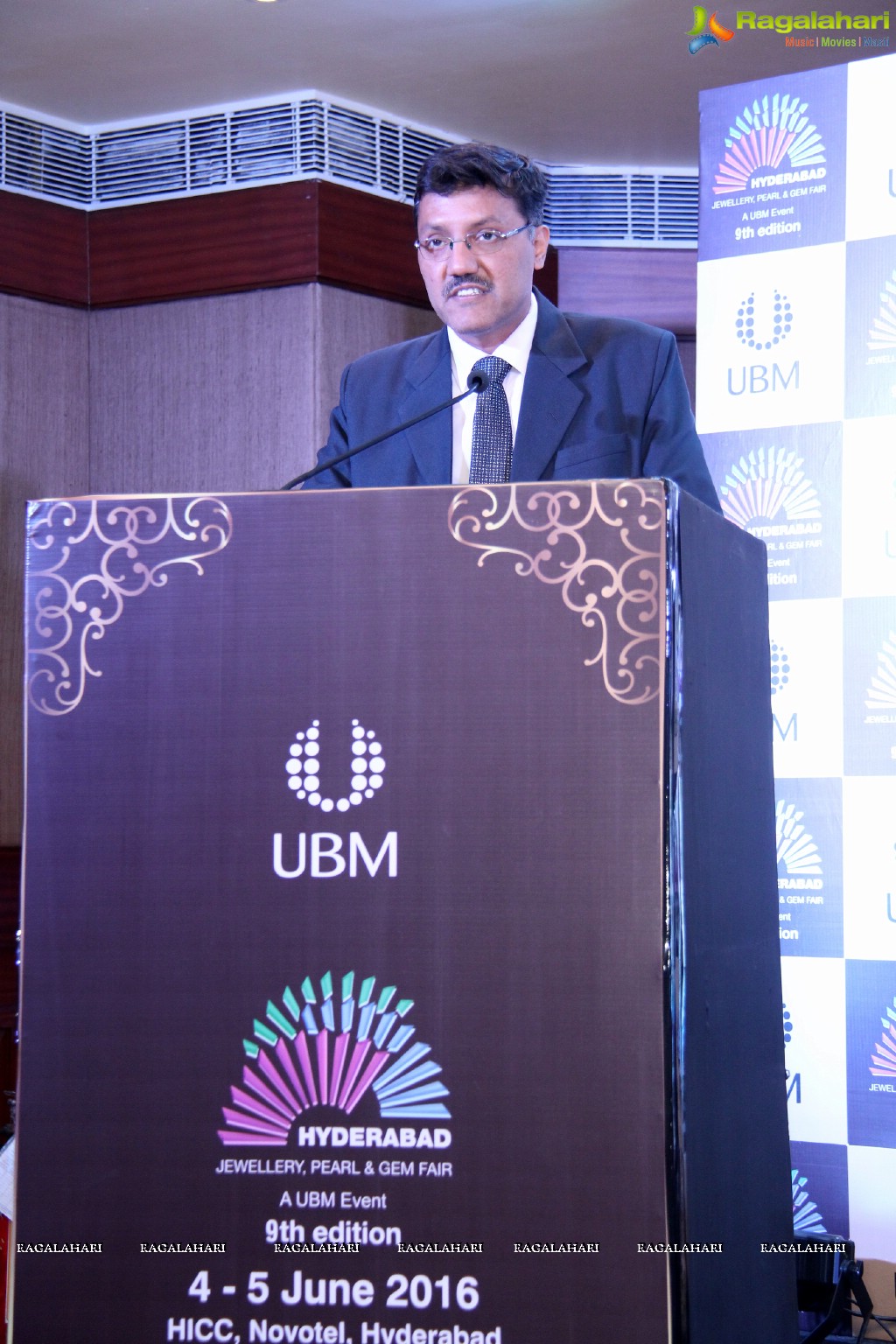 UBM Press Conference on Announcement of The 9th Hyderabad Jewellery Pear and Gem (HJF 2016)