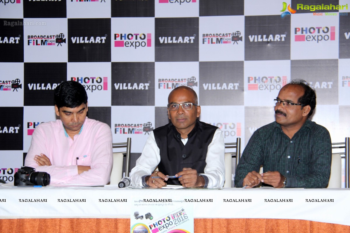 Villart Photo Expo 2016 Press Meet, Hyderabad