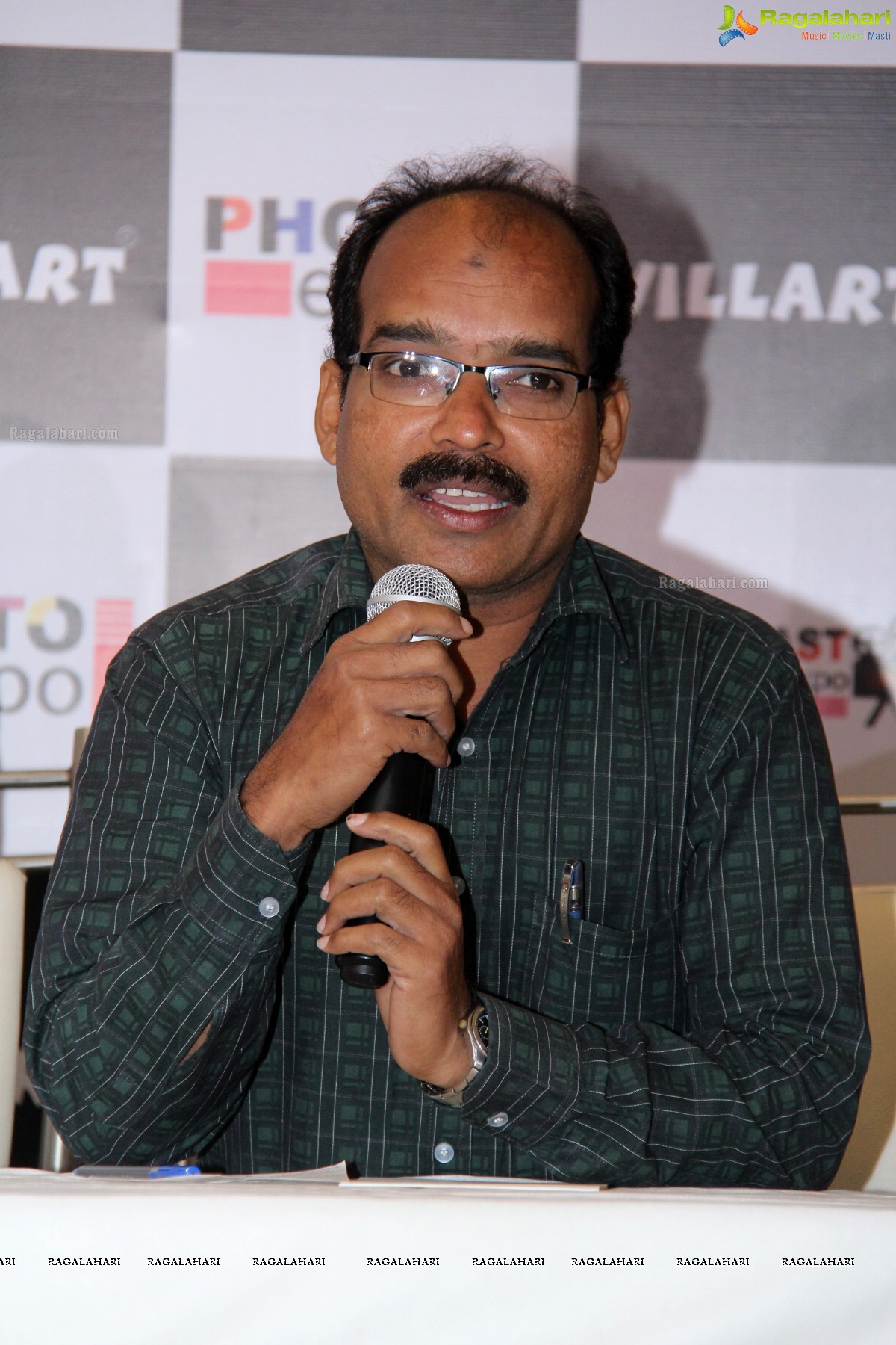 Villart Photo Expo 2016 Press Meet, Hyderabad