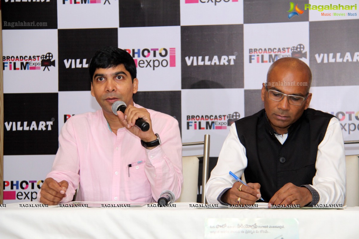 Villart Photo Expo 2016 Press Meet, Hyderabad