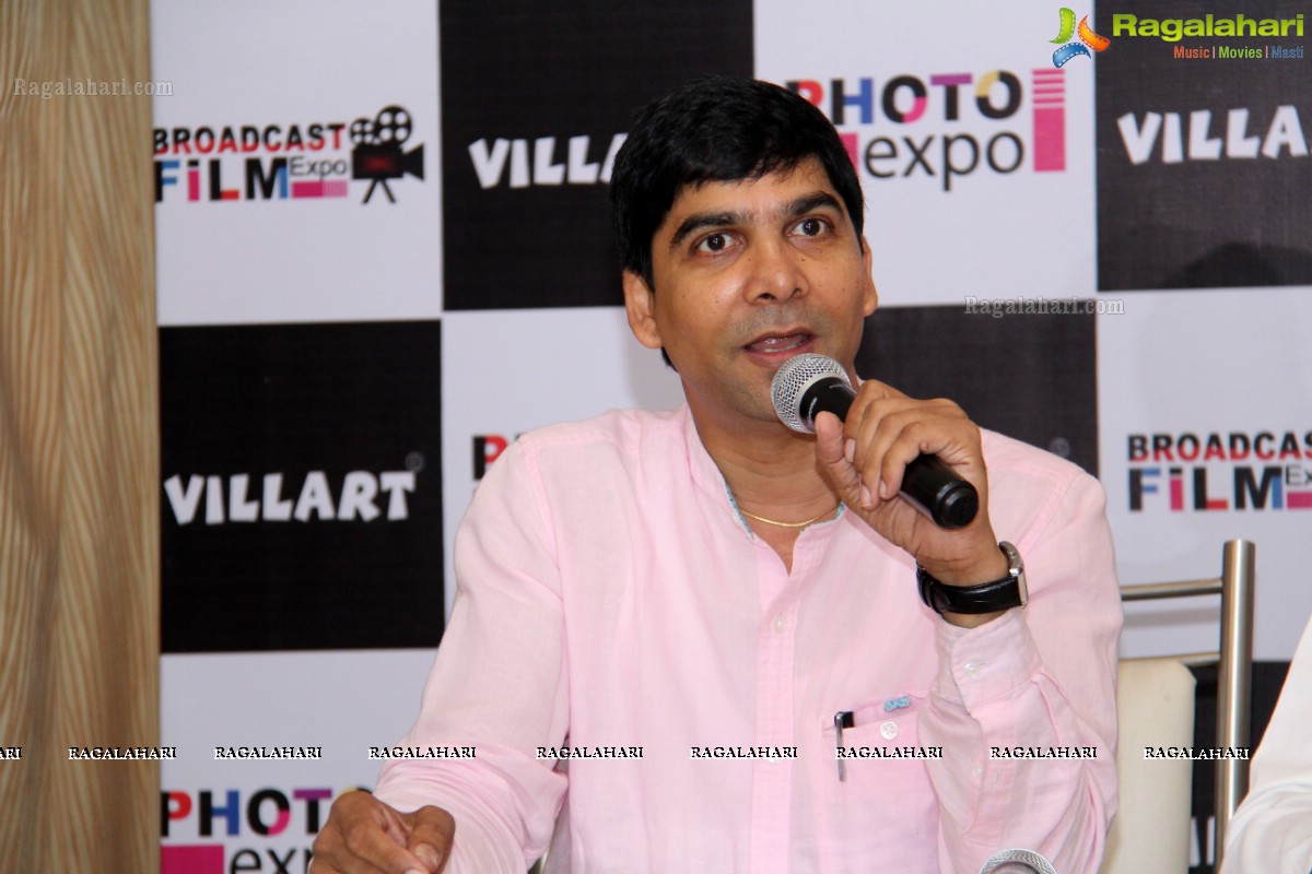 Villart Photo Expo 2016 Press Meet, Hyderabad