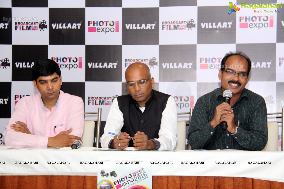 Villart Photo Expo 2016 Press Meet, Hyderabad