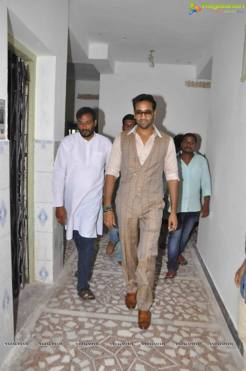 Vishnu Manchu visits Springboard Academy, Hyderabad