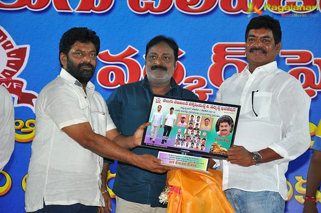 Felicitation by Telugu TV and Workers Federation for the Nandi Award Winners of 2012 And 2013